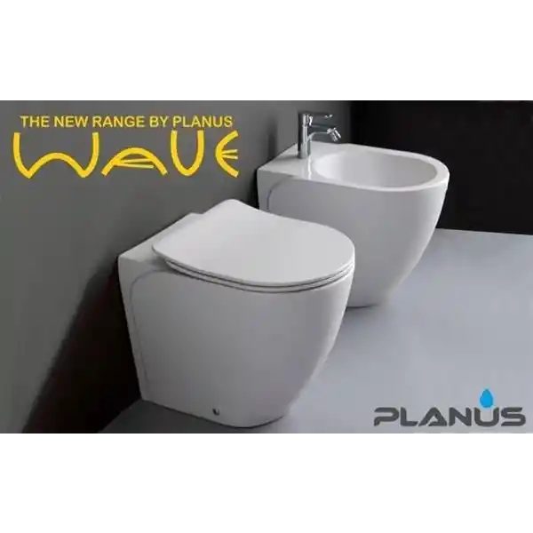 Wave 24V Beyaz Taş Tuvalet - Karavan ve Tekne İçin