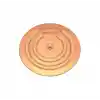 GLOMEX Topraklama Plakası Elektroliz Anotu 128mm Tip: Yuvarlak