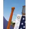 Bayrak bağlama klipsi PASLANMAZ ÇELİK