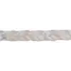 Beyaz polyester 8 kollu halat, 22mm