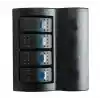 BFY Marin Otomatik Sigortalı Işıklı Switch Panel, 4 Anahtar, Mavi
