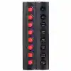 BFY Marin Sigortalı Switch Panel - 8 Anahtarlı