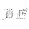 LAMP Dolap Kulpu Çevirmeli Ø50mm