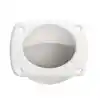 Lalizas Gömme Kulp Ø44mm 57x57mm Plastik Krem