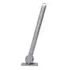Lalizas Micro LED Işıklı Direk Katlanır 25cm Beyaz Gri