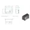 Planus Siyah Full Glass Touch Panel 2 Butonlu