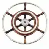 SAVORETTI T3 Krom Çemberli Dümen Simidi - 49cm