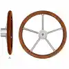 SAVORETTI T6IN Modern Teak Dümen Simidi - 40cm