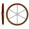SAVORETTI T6N Modern Teak Dümen Simidi - 60cm