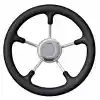 SAVORETTI T9 Poliüretan 28cm Dümen Simidi - Gri