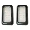 Lalizas Römork Tepe Lambası 12 LED 12V/24V Siyah 2li Set