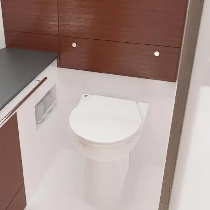 Sanimarin 43 Comfort Elektrikli Marin Tuvalet 12V