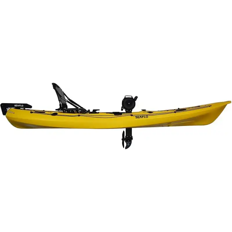 SEAFLO RPA123 Tek Kişilik Pedallı Kano Sarı