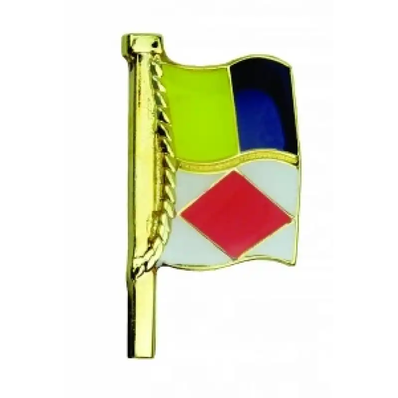 Altın Kaplama Ve Mineli Rozet