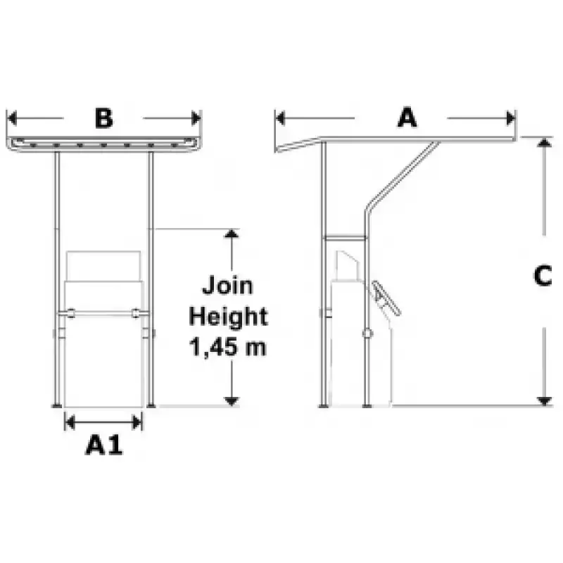 Alüminyum T-top