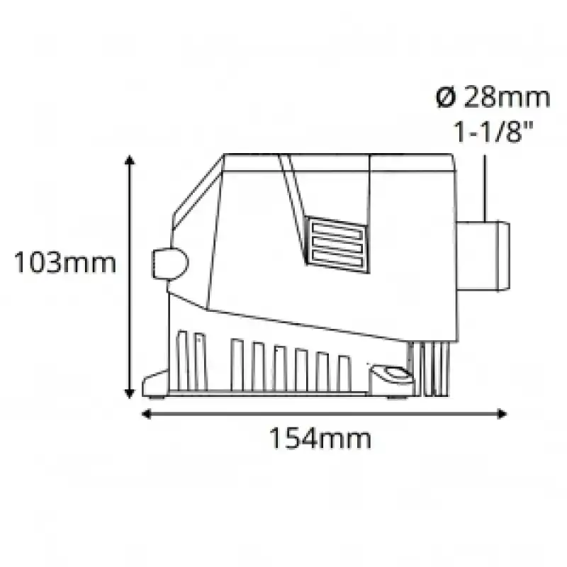 Attwood Sahara Mk2 Sintine Pompası