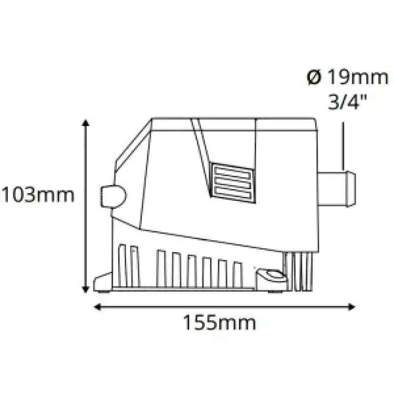 Attwood Sahara Mk2 Sintine Pompası