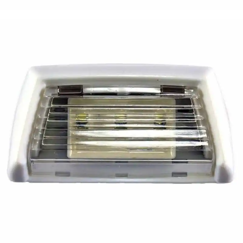 Basamak Lambası, 3 Led, Beyaz Kasa - Beyaz