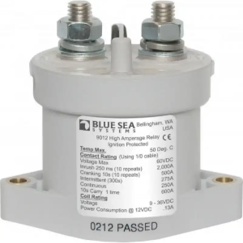 Blue Sea Systems L Serisi Solenoid Switch
