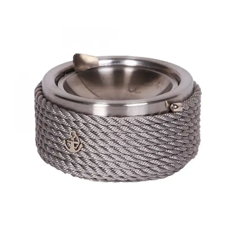 CaptainRA Krom Kapaklı Küllük Gri