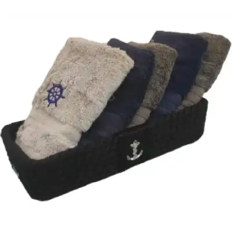CaptainRA Mini Havlu Sepeti (dikdörtgen) Siyah