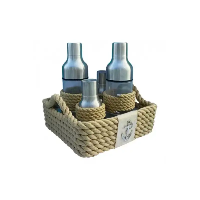 CaptainRA Yağ Sirke Tuz Karabiberlik Lacivert