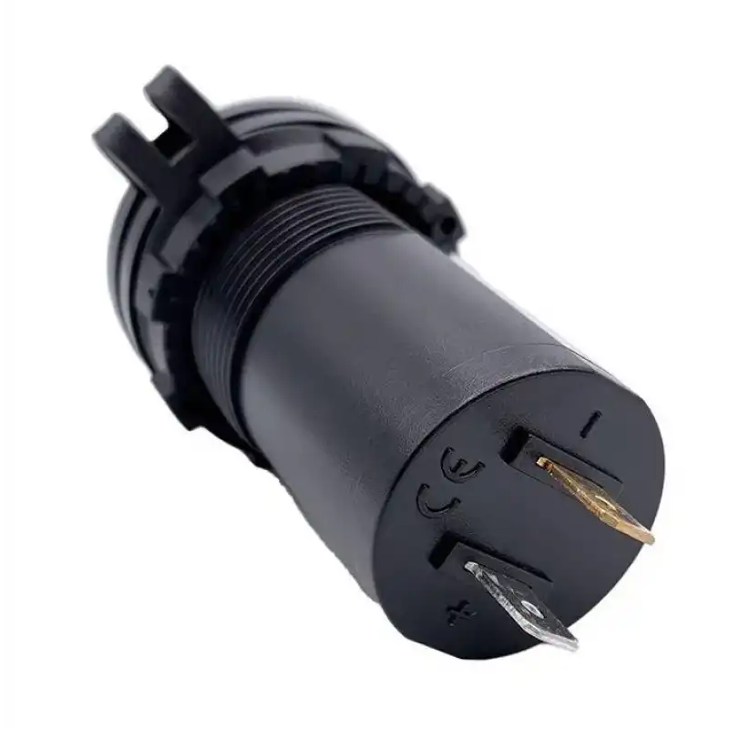 Dokunmatik Switchli USB + Type-C 12-24V Şarj Soketi