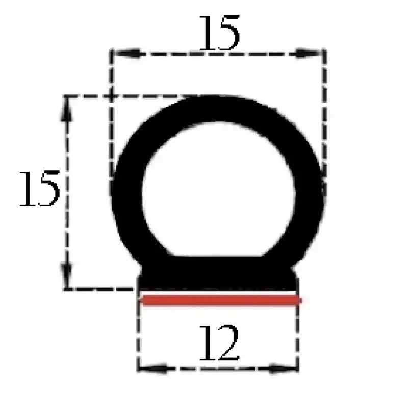 Epdm Kauçuk Fitil