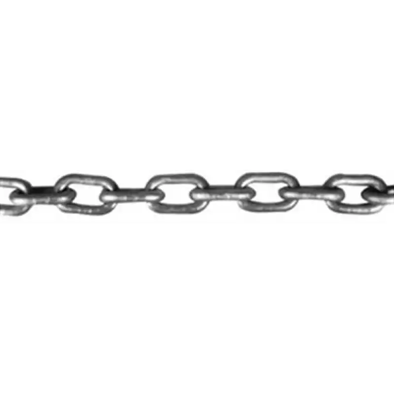 FORCE Normal Baklalı Galveniz Zincir DIN5685A Ø10mm