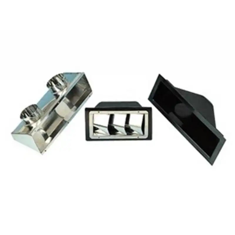 Havalandırmalar için kollektör kutu 76mm abs-sol
