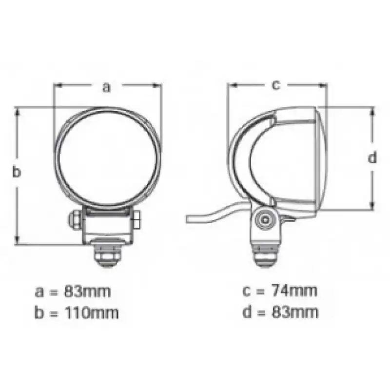 Hella Marine Module 70 Güverte Aydınlatma Lambası