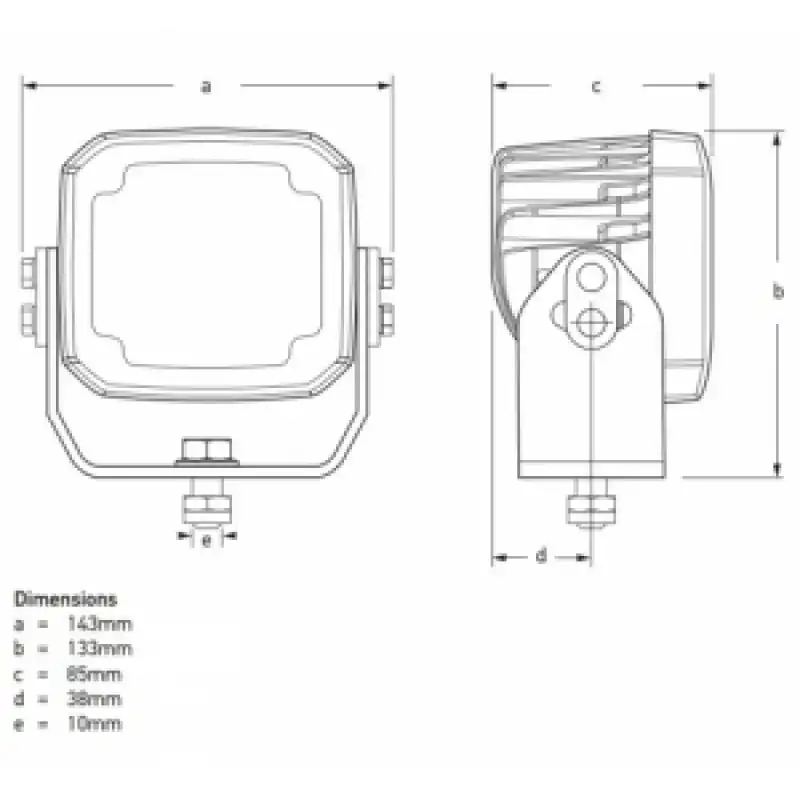 Hella Marine Roklume 280n Led Projektör