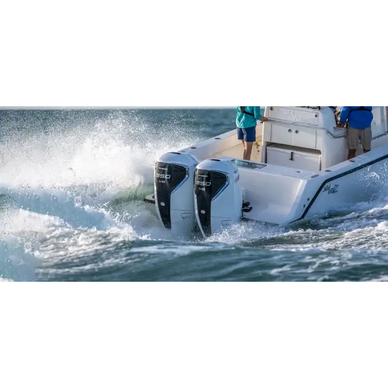 Honda BF 350A XDU WHITE Ekstra Uzun Marşlı R-C