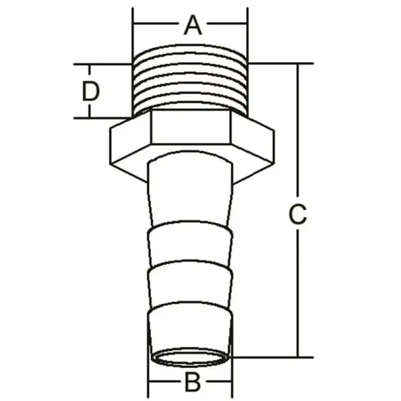 Hortum rakoru 1.1/2 x 40 mm