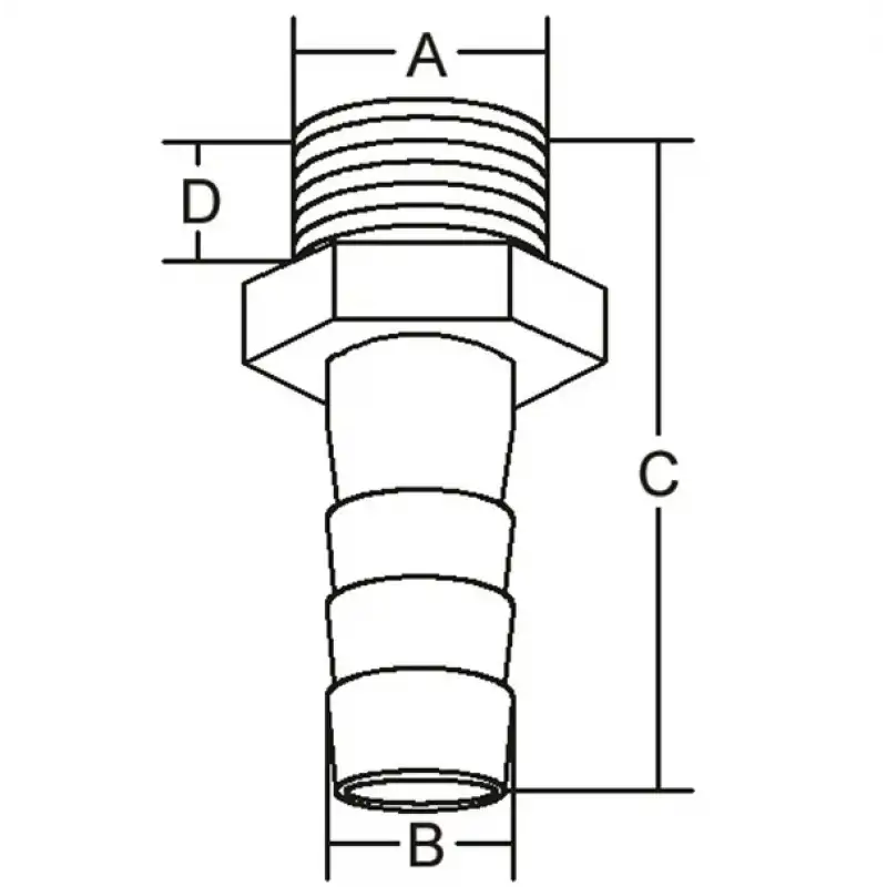 Hortum rakoru 1.1/4 x 35 mm