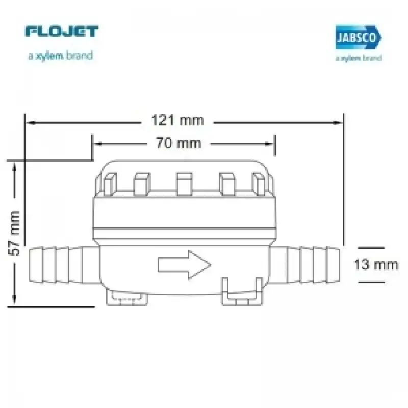 Jabsco Pompa Filtresi