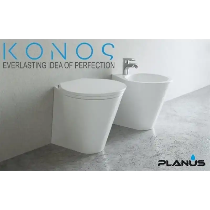 Konos 12V Beyaz Taş Tuvalet