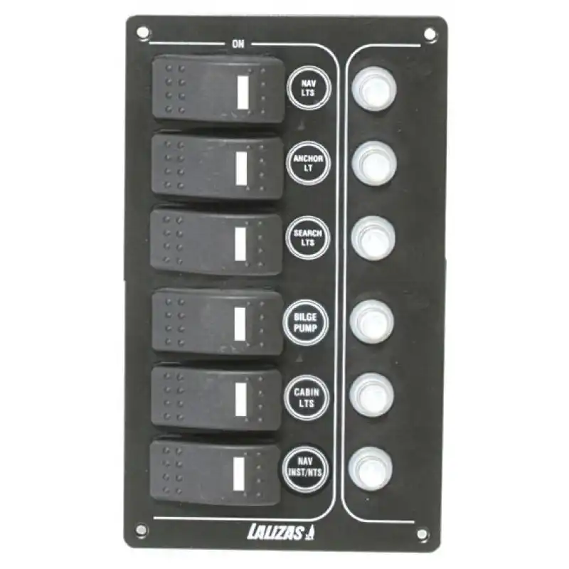 Kontrol Paneli Sp6 Offshore,İşıklı Su Geçirmez 6