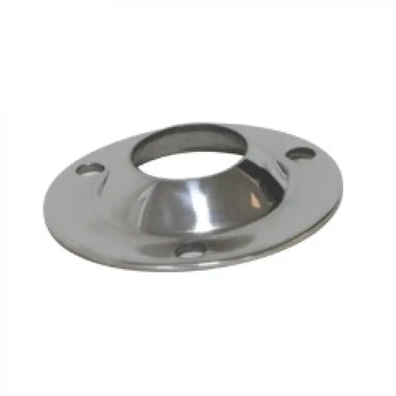 Lalizas Krom Taban 90° AISI 316 Çap 22mm