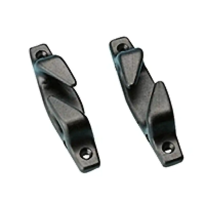 Lalizas Plastik Kurt Ağzı Siyah 120x14mm Çift