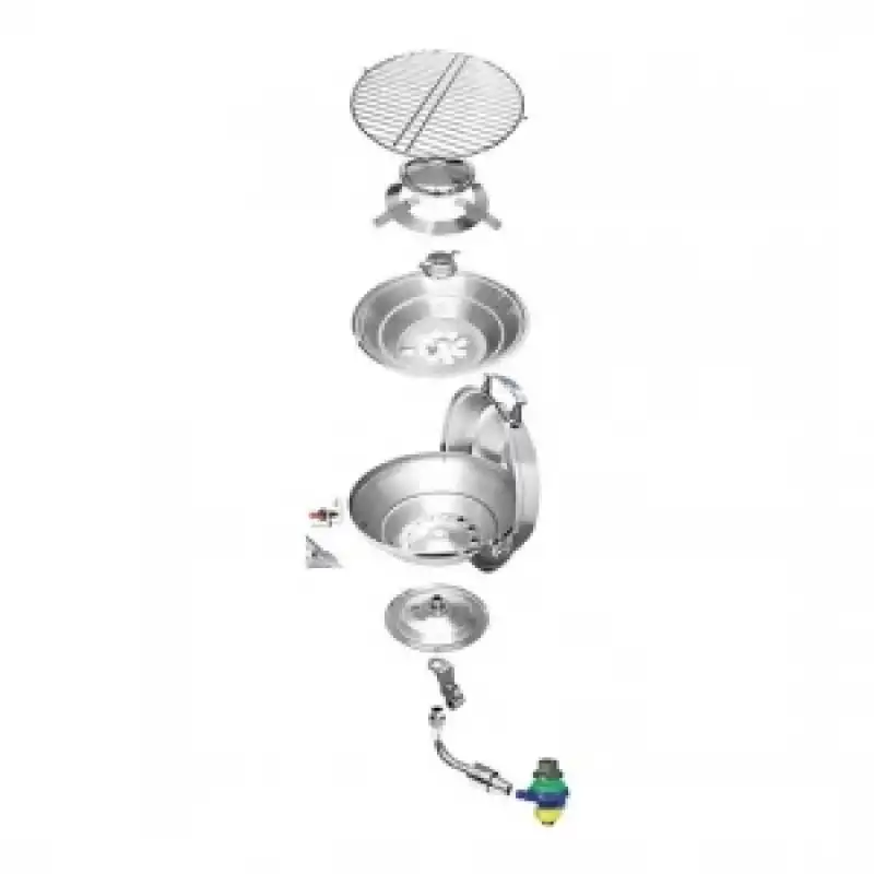 Magma Marine Kettle® 2 Gazlı Ocak/mangal Kombinasyonu