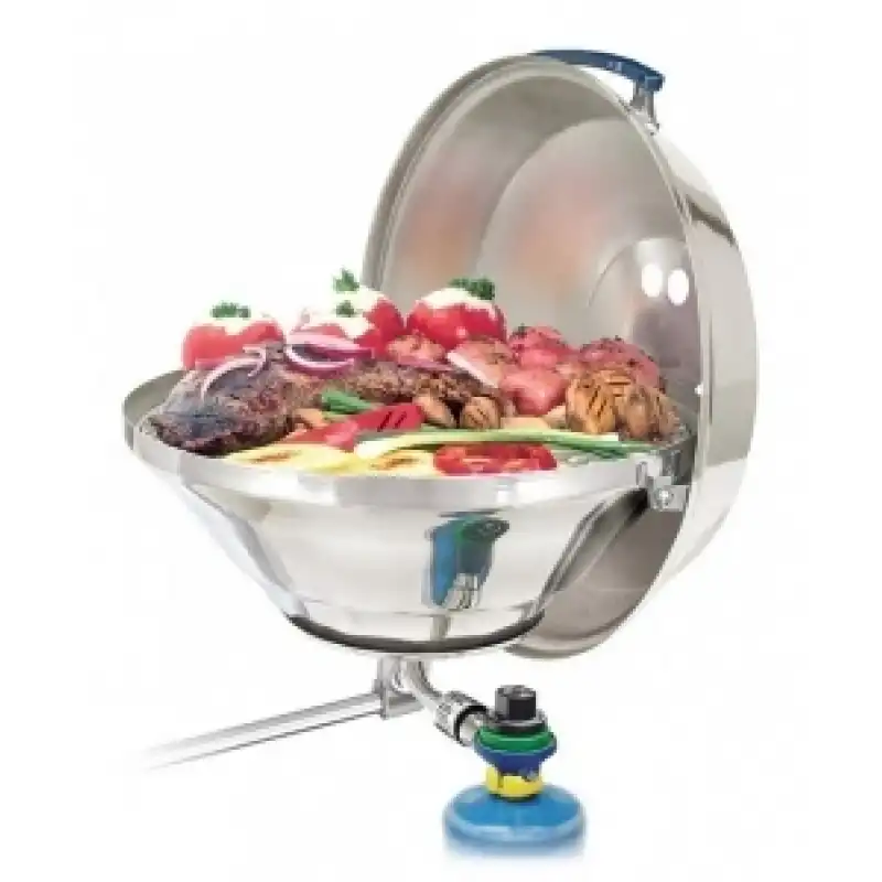 Magma Marine Kettle® Gazlı Ocak/mangal Kombinasyonu