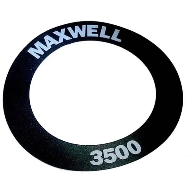 Maxwell 3856 Etiket - 3500 Serisi Jeneratör Parçası