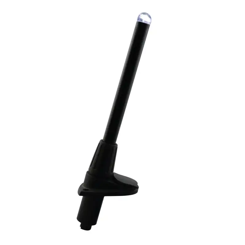 Lalizas Micro LED Işıklı Direk Soketli 25cm Beyaz Siyah