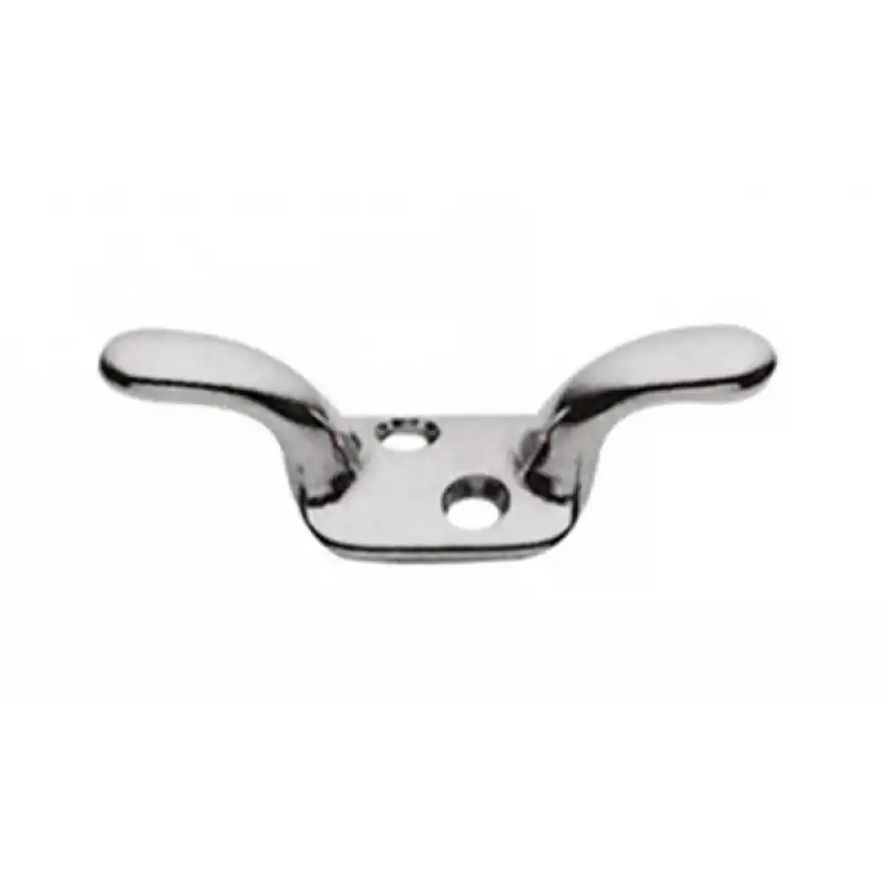 Mini koç boynuzu sarı üzeri kromaj 61x19 mm