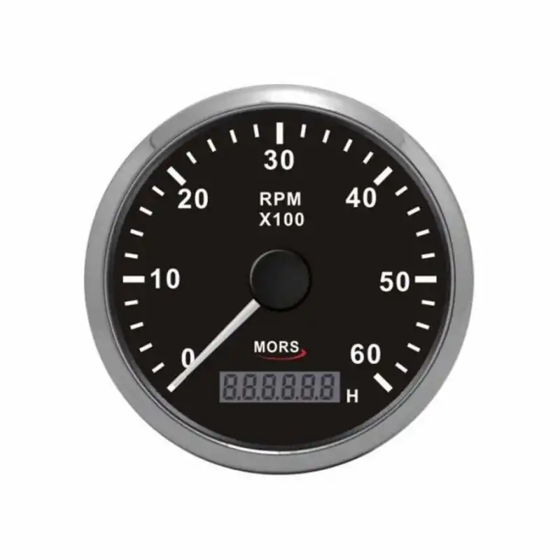 MORS Devir Göstergesi ve Motor Saati 6000RPM - Beyaz