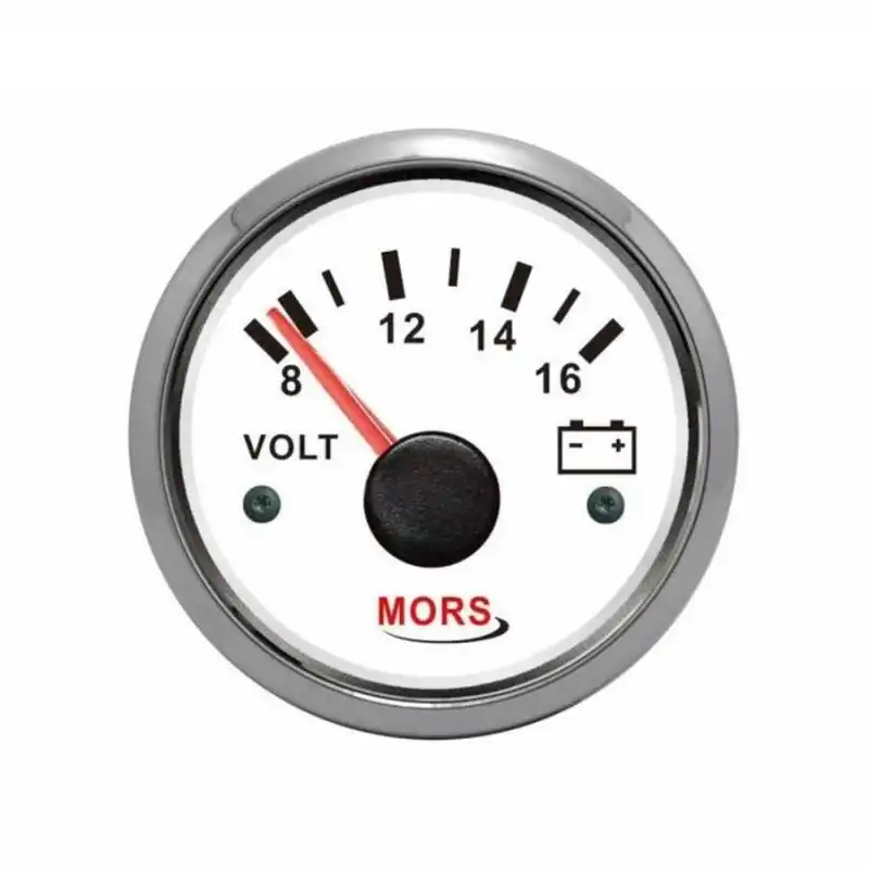MORS Voltmetre - Beyaz