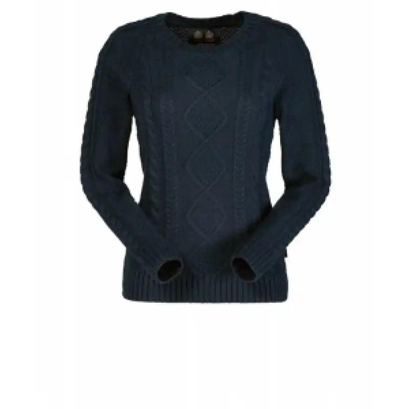 Musto Adams Crew Neck Cable Kazak