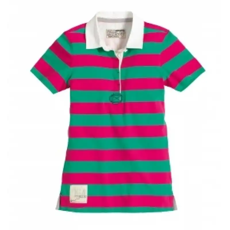 Musto Block Çizgili Polo Tişört, Kadın