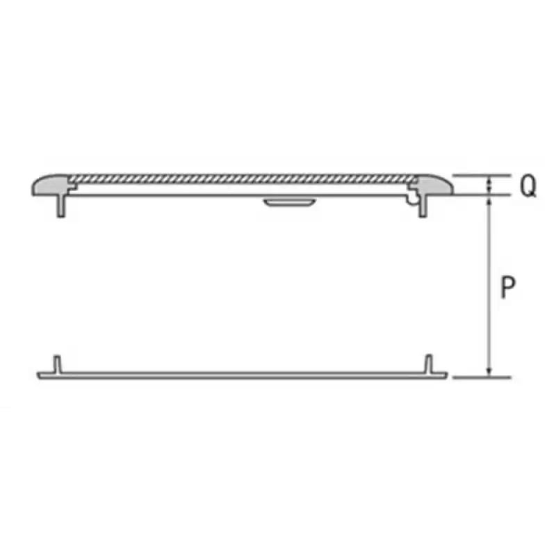 Nuova Rade plastik hatch 45X27CM
